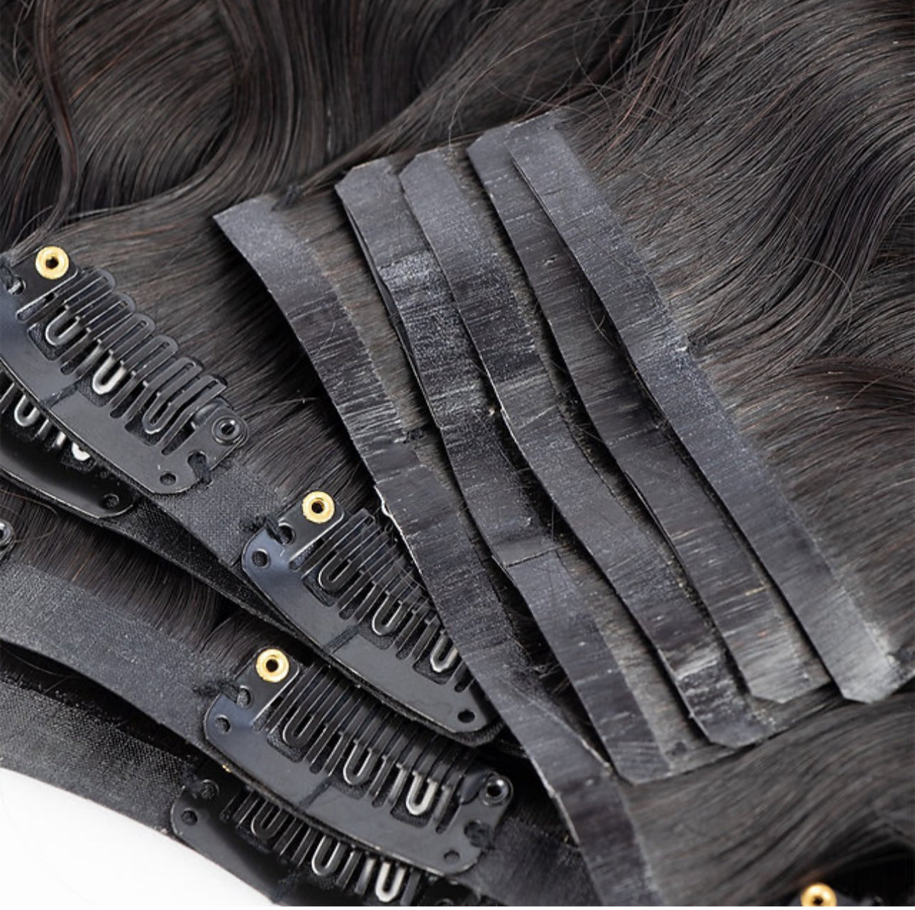 Luxury Raw SEAMLESS Clip in CURLY