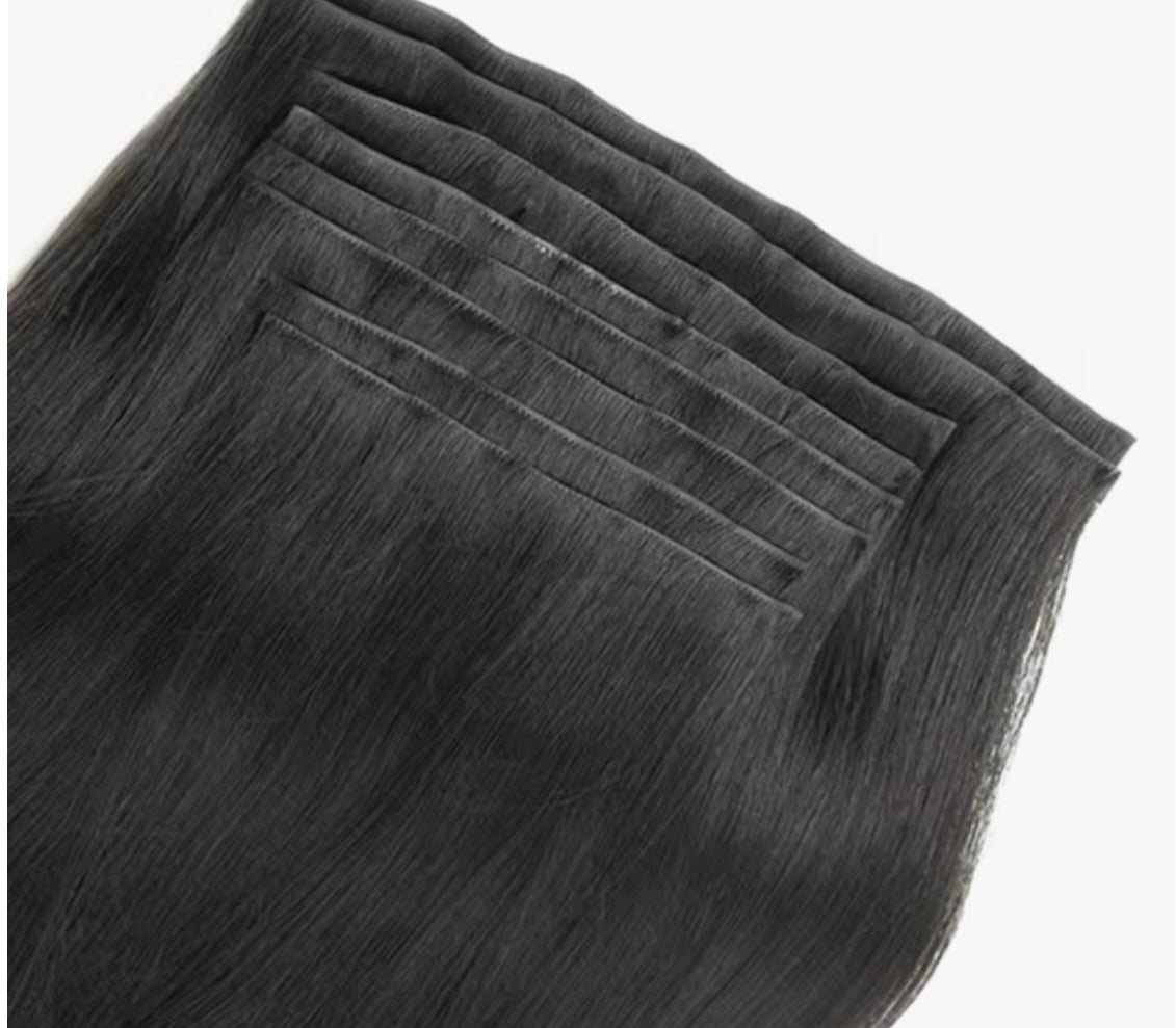 Luxury Raw Camou Concealed Clips Ins BODYWAVE